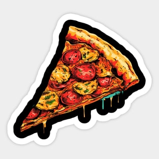 Pizza Art - Pizza Sticker